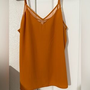 Nine West Vibrant Orange Top